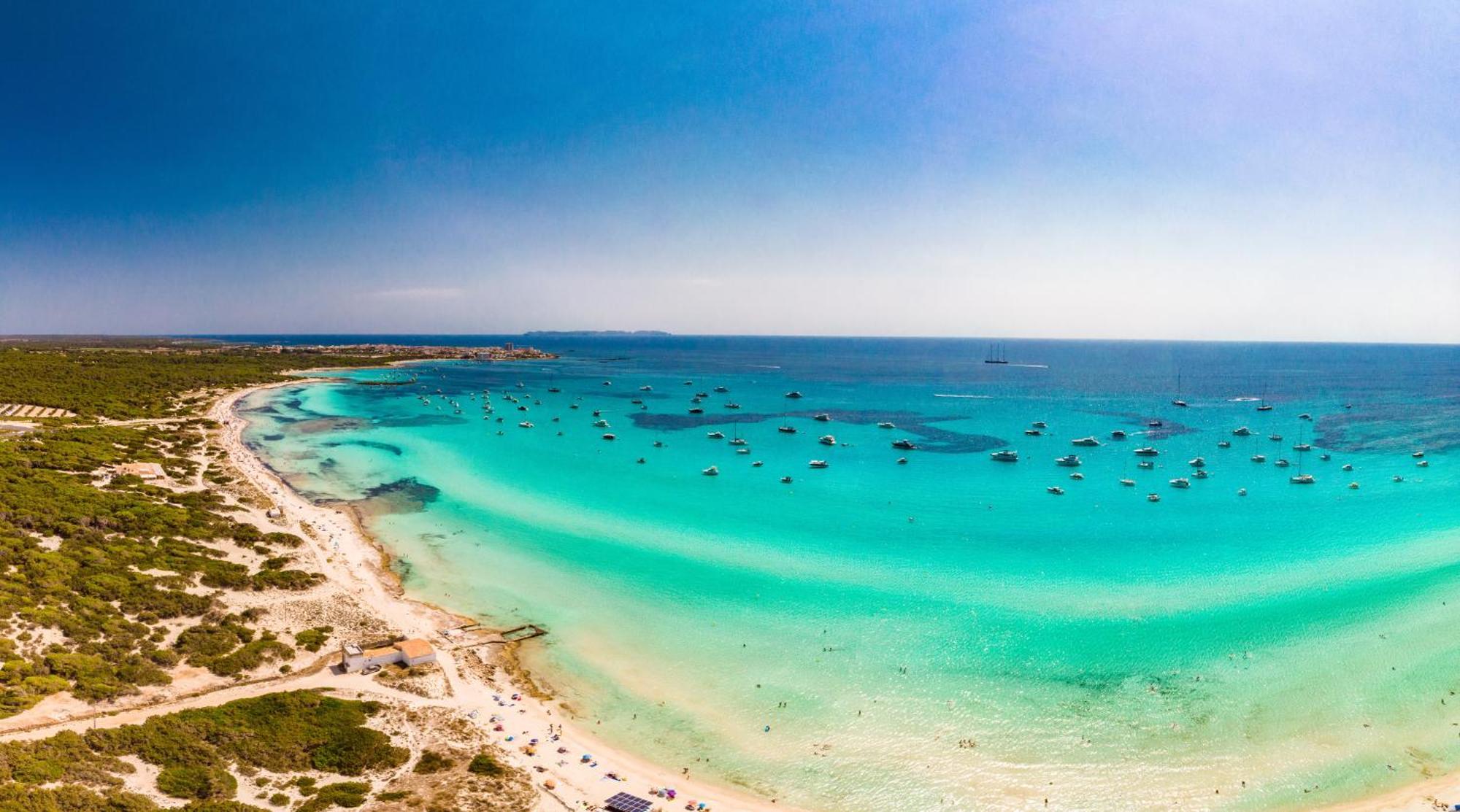 Traumhafte Finca Am Es Trenc Ses Covetes Kültér fotó