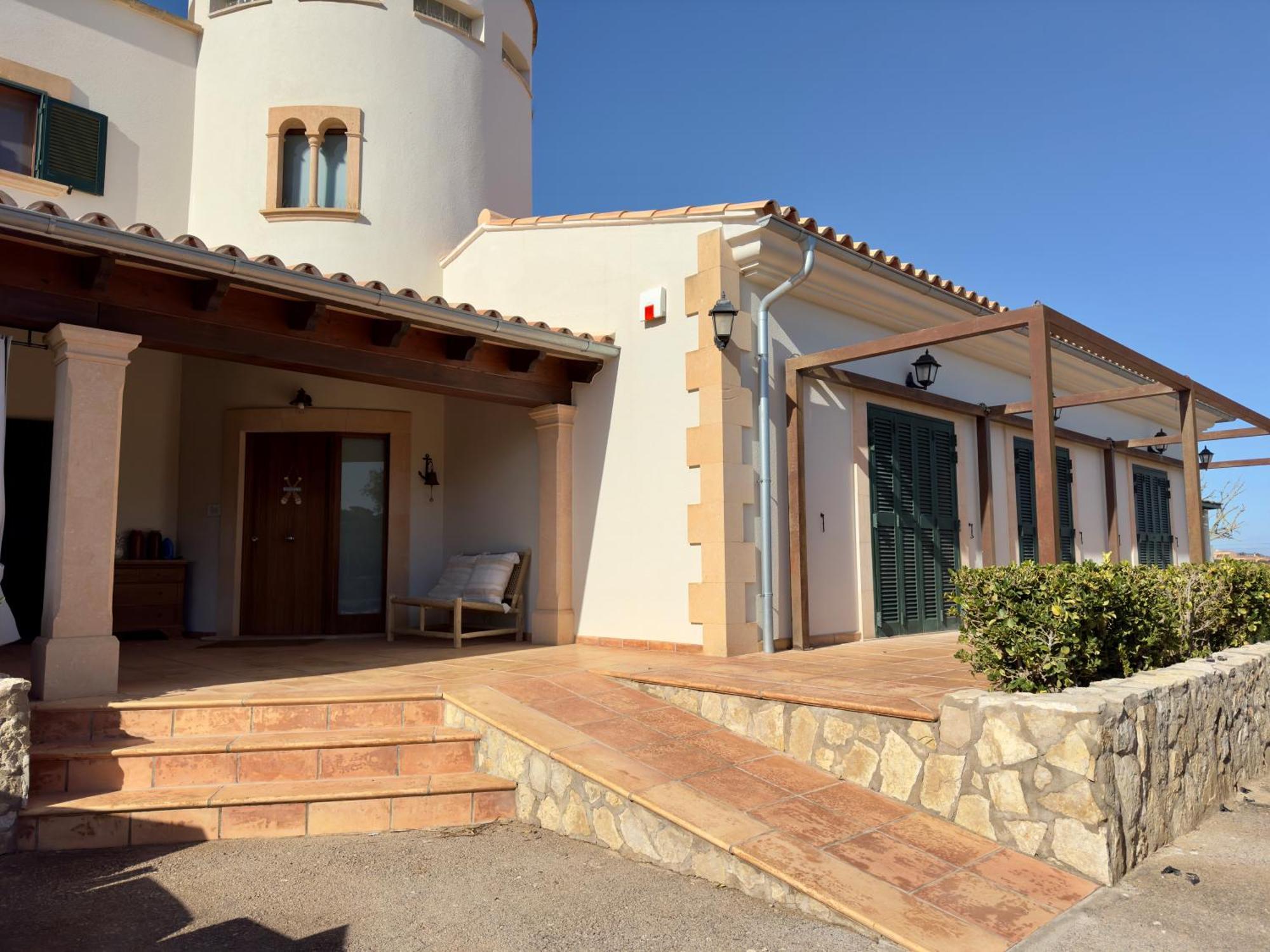 Traumhafte Finca Am Es Trenc Ses Covetes Kültér fotó