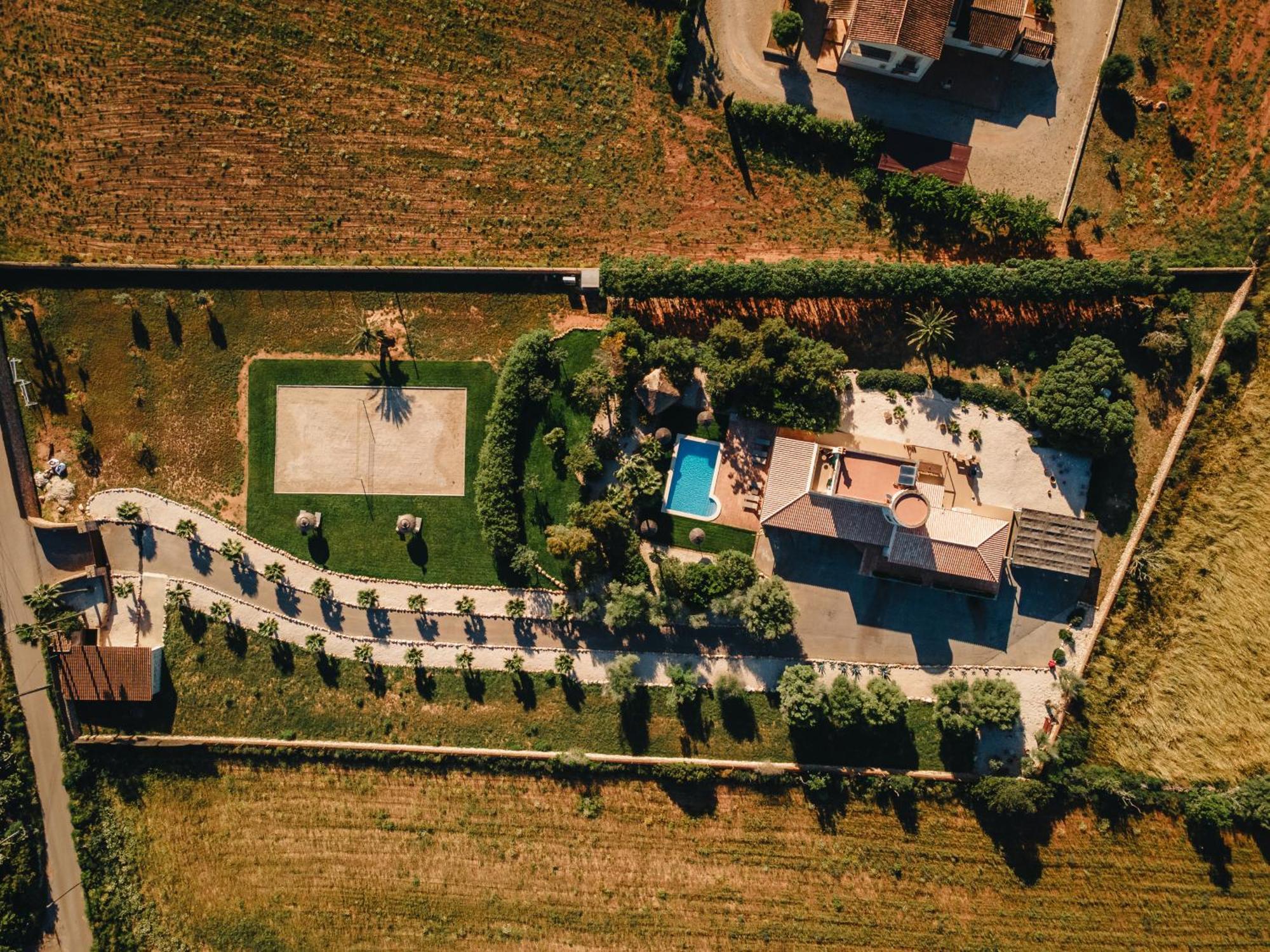 Traumhafte Finca Am Es Trenc Ses Covetes Kültér fotó